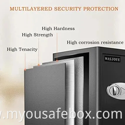 Digital Security Safe Box Cach Safe Lock Safe for Home Office Hotel (DHS4520)